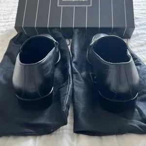 Ermenegildo Zegna designer US 8 EU 7 Mens black loafers hardware buckle like new Ermenegildo Zegna | Shoes | Ermenegildo Zegna Designer Us 8  main image 2